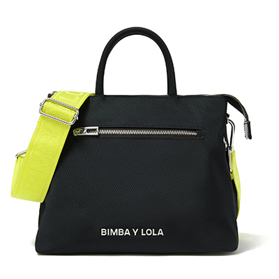 Bimba y Lola logo-print Leather Purse - Farfetch